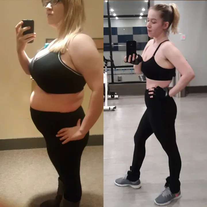 SodaSlim before and after result