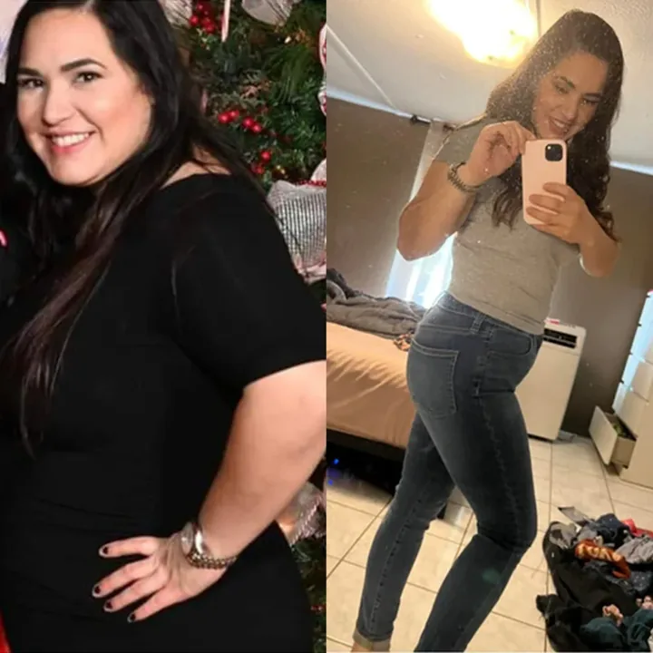 SodaSlim before and after result